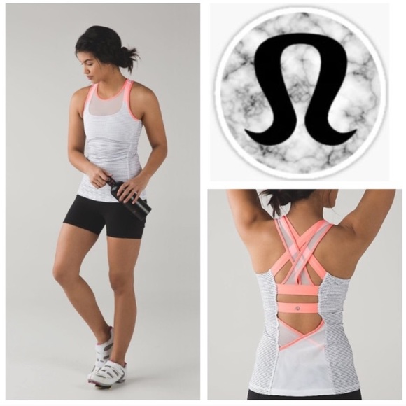 lululemon athletica Tops - PRISTINE LuLuLemon Athletica Run Set Tank